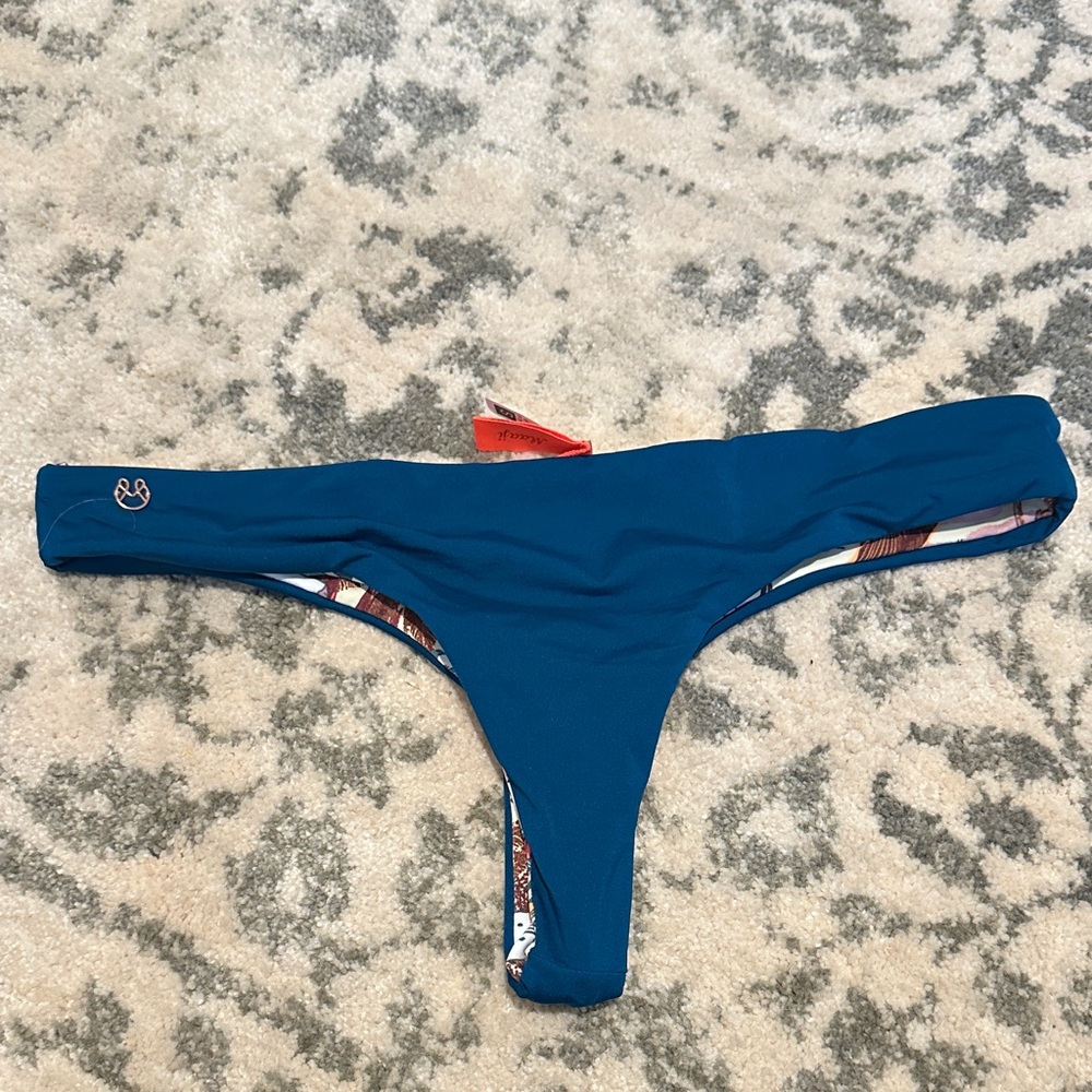 Maaji Teal Bikini Bottom